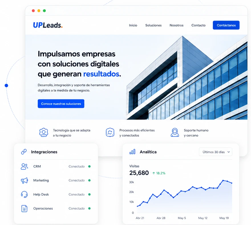 Soluciones digitales UpLeads